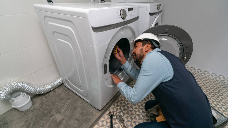 San Ysidro washer- dryer installation